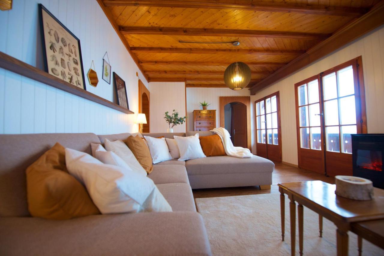 Chalet 4 Personnes Avec Sauna Leysin Exterior foto