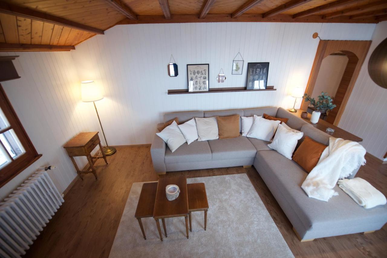 Chalet 4 Personnes Avec Sauna Leysin Exterior foto