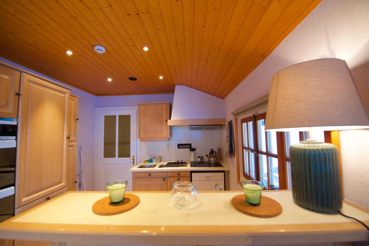 Chalet 4 Personnes Avec Sauna Leysin Exterior foto