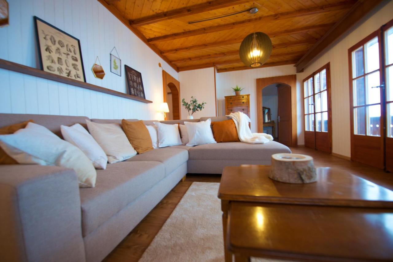 Chalet 4 Personnes Avec Sauna Leysin Exterior foto
