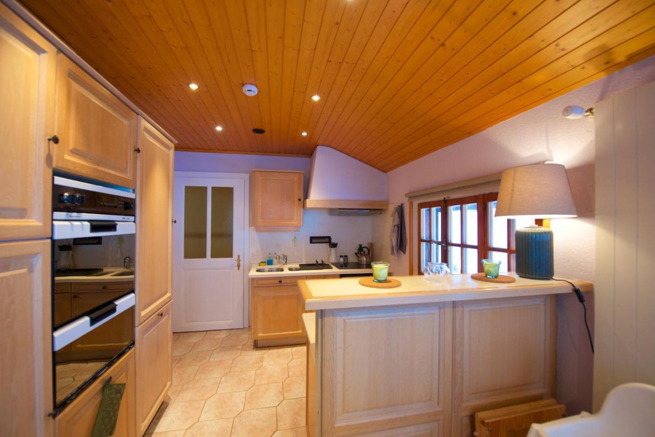 Chalet 4 Personnes Avec Sauna Leysin Exterior foto