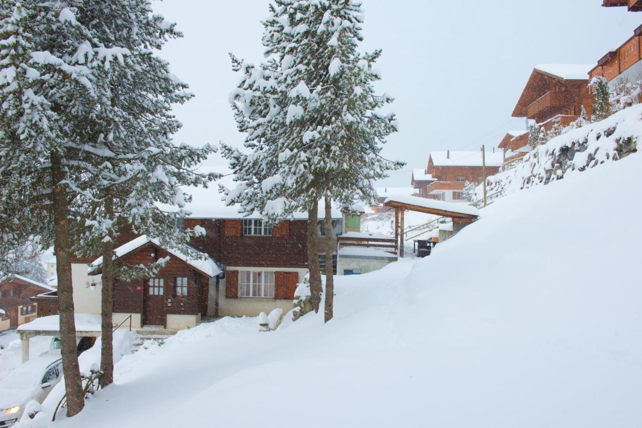 Chalet 4 Personnes Avec Sauna Leysin Exterior foto