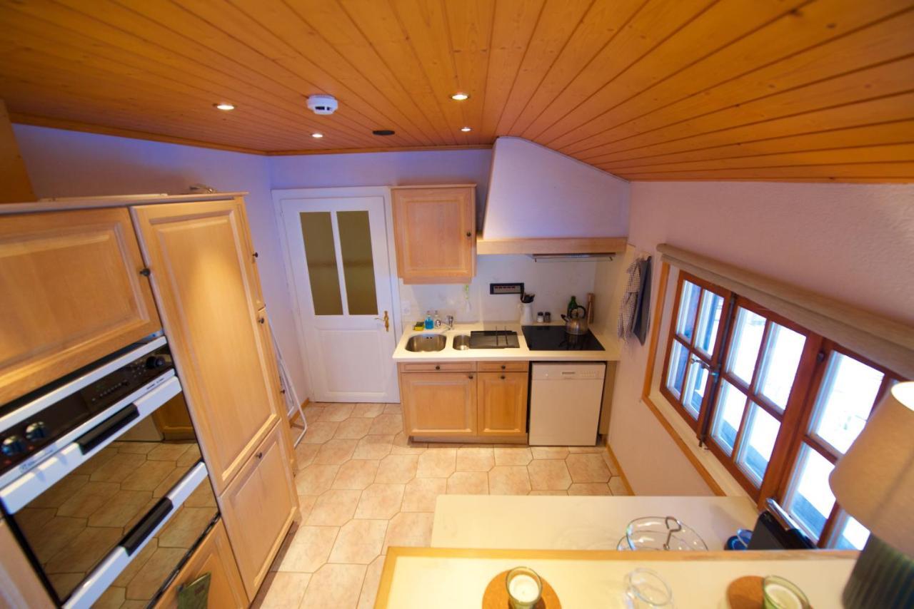 Chalet 4 Personnes Avec Sauna Leysin Exterior foto